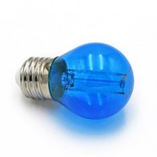 Λάμπα LED 2W E27 230V Μπλέ 13-27124